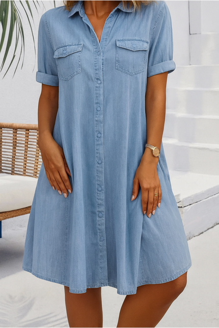 Women’s Denim Shirt Dress