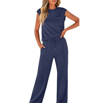 Women’s Drawstring Lounge Set