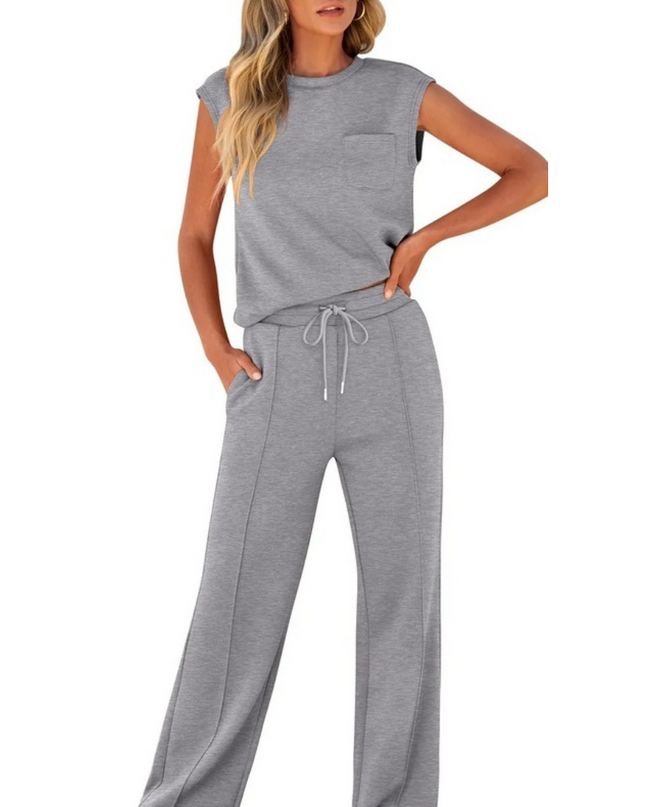 Women’s Drawstring Lounge Set