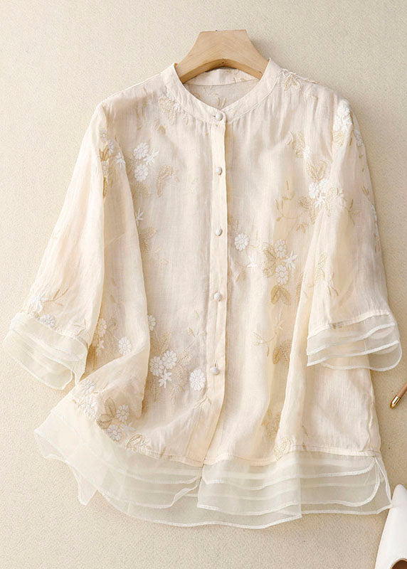 Women’s Floral Layered Hem Blouse