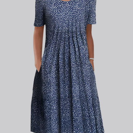 Women’s Floral Pocket Midi Dress