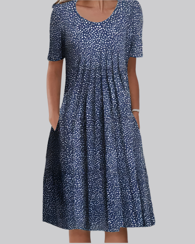 Women’s Floral Pocket Midi Dress