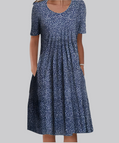 Blue Polka Dots / S