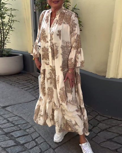 Women’s Flowing Boho Maxi Dress