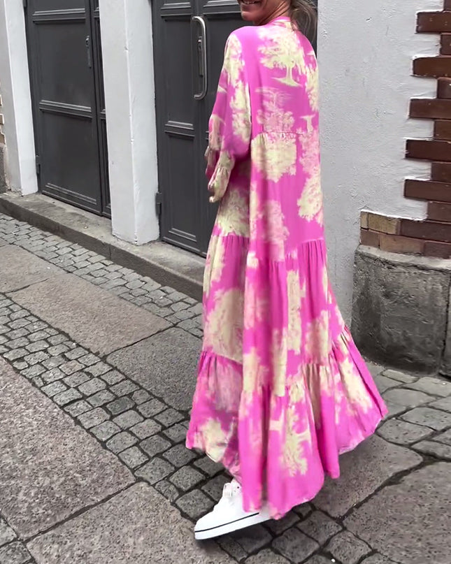 Women’s Flowing Boho Maxi Dress