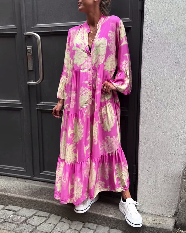 Women’s Flowing Boho Maxi Dress