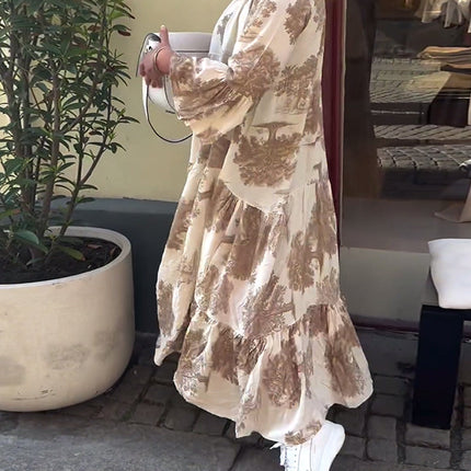 Women’s Flowing Boho Maxi Dress