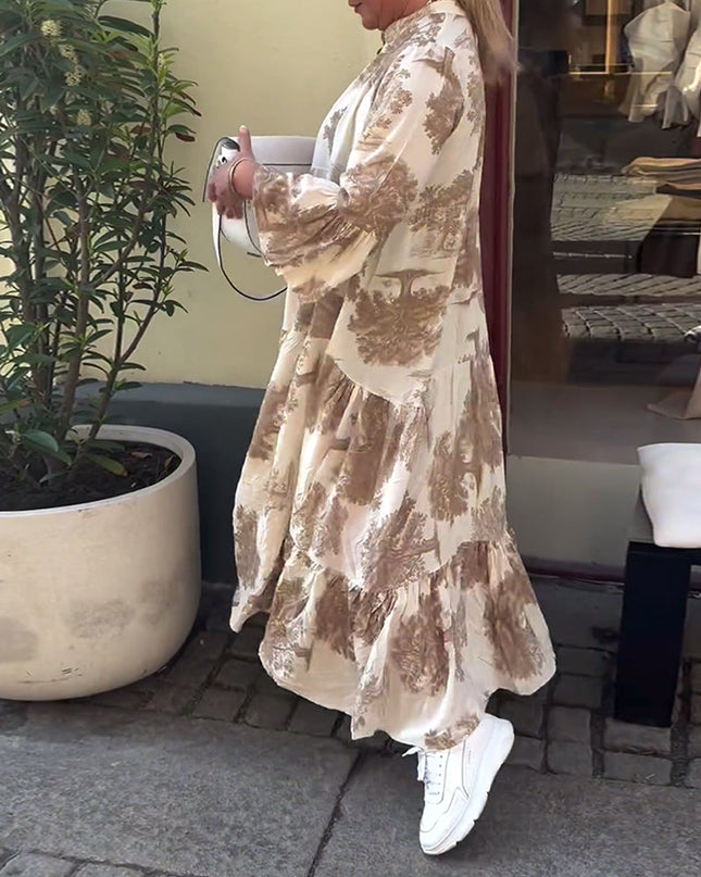Women’s Flowing Boho Maxi Dress