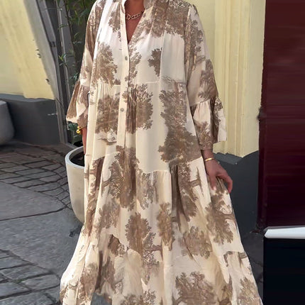 Women’s Flowing Boho Maxi Dress