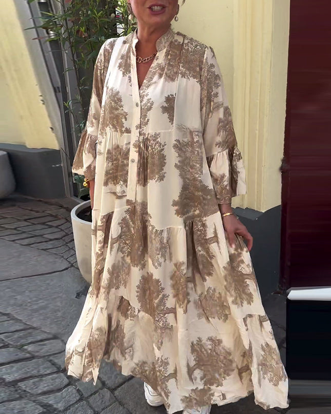 Women’s Flowing Boho Maxi Dress