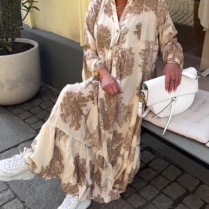 Women’s Flowing Boho Maxi Dress