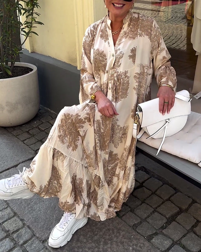 Women’s Flowing Boho Maxi Dress