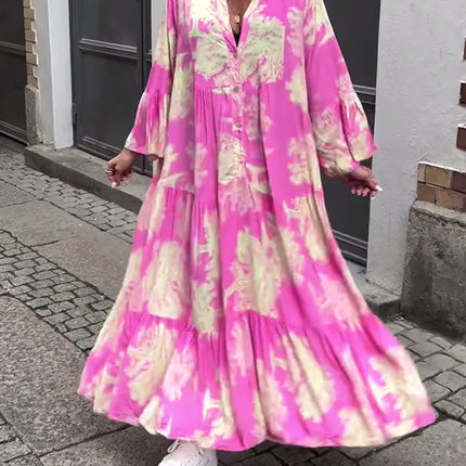 Women’s Flowing Boho Maxi Dress
