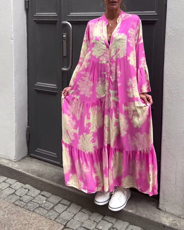Women’s Flowing Boho Maxi Dress