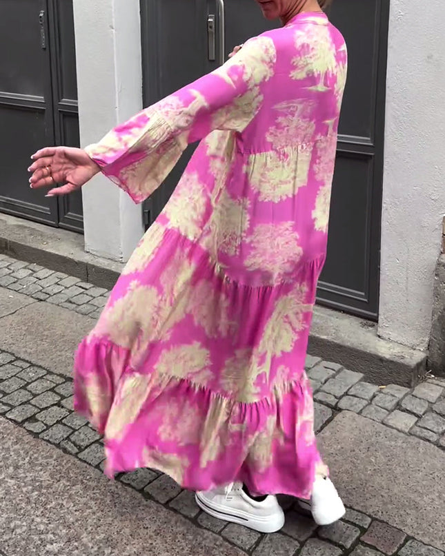 Women’s Flowing Boho Maxi Dress