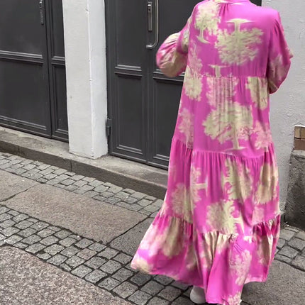 Women’s Flowing Boho Maxi Dress