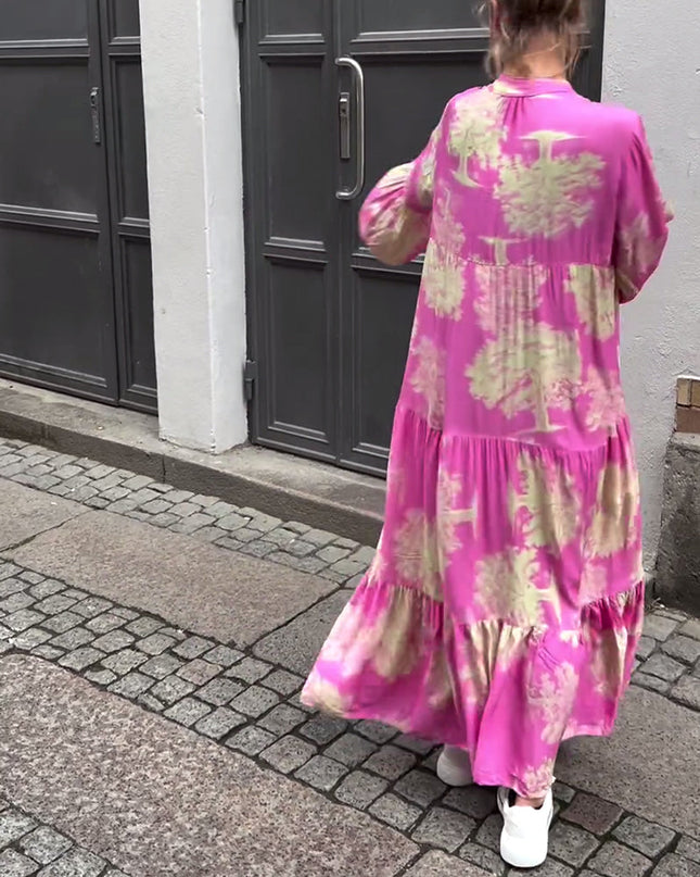 Women’s Flowing Boho Maxi Dress