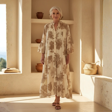 Women’s Flowing Boho Maxi Dress