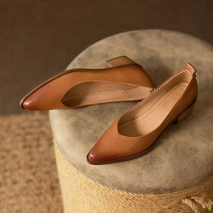Women’s Low Block Heel Pumps
