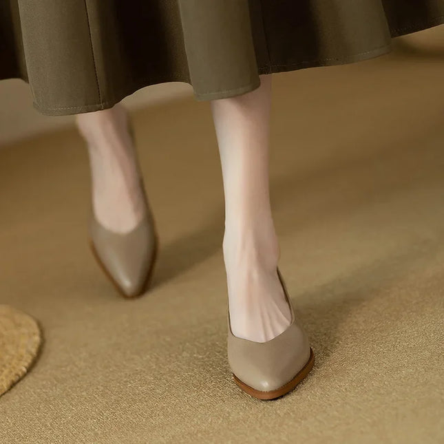 Women’s Low Block Heel Pumps
