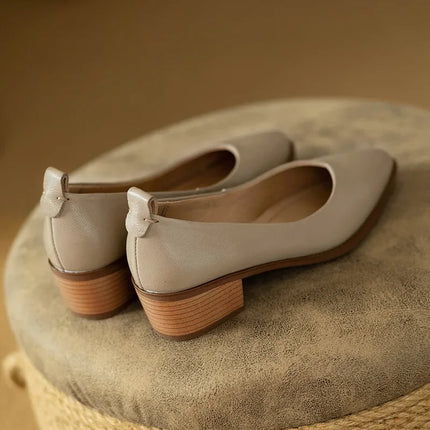 Women’s Low Block Heel Pumps