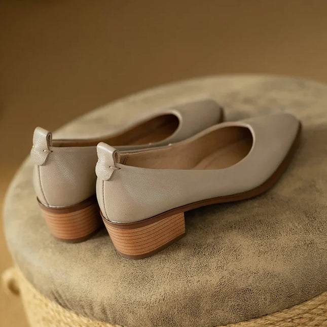 Women’s Low Block Heel Pumps