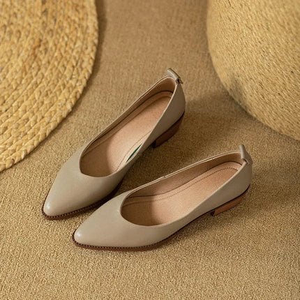 Women’s Low Block Heel Pumps