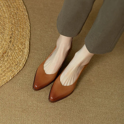 Women’s Low Block Heel Pumps