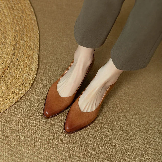 Women’s Low Block Heel Pumps