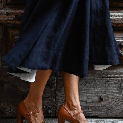 Women’s Mary Jane Block Heel Pumps
