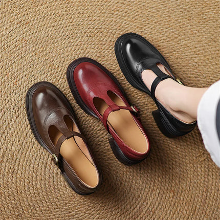 Women’s Mary Jane Block Heel Shoes