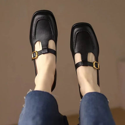 Women’s Mary Jane Mule Block Heels