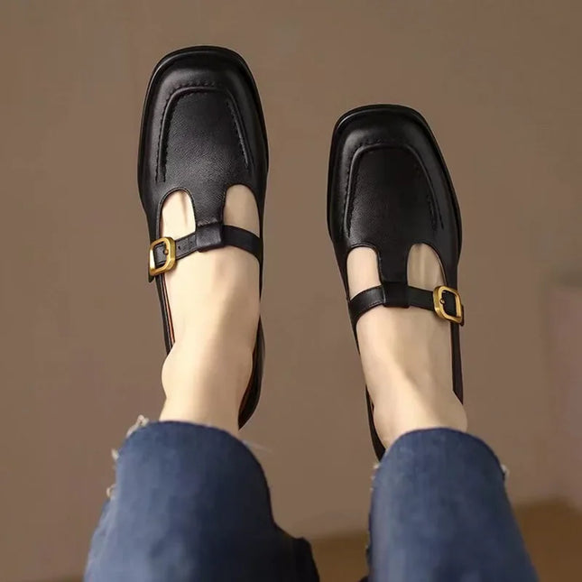 Women’s Mary Jane Mule Block Heels