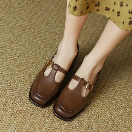 Women’s Mary Jane Mule Block Heels