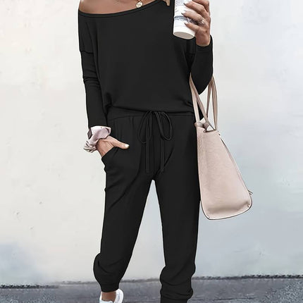Women’s Off-Shoulder Lounge Set
