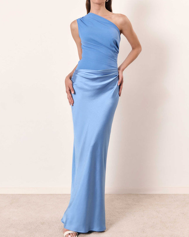 Women’s One-Shoulder Summer Maxi Wedding Guest Dress