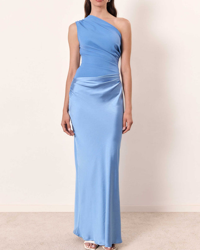 Women’s One-Shoulder Summer Maxi Wedding Guest Dress