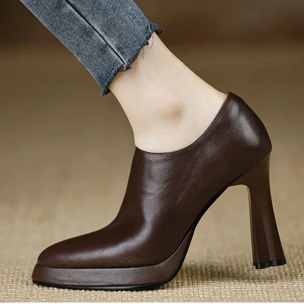 Women’s Platform Block Heel Pumps