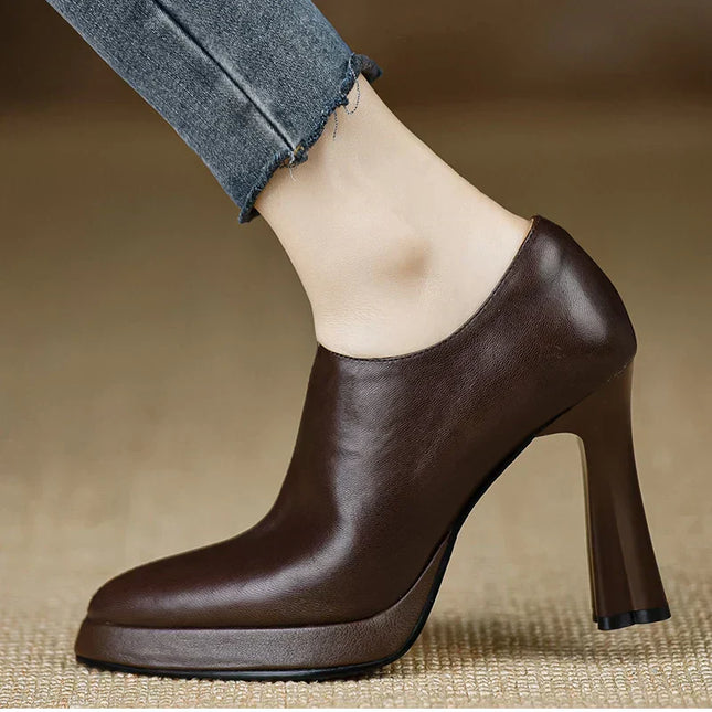 Women’s Platform Block Heel Pumps