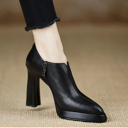 Women’s Platform Block Heel Pumps