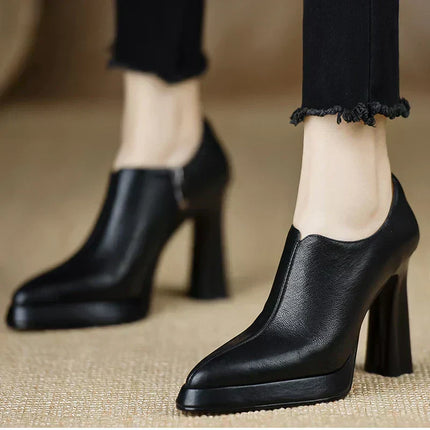 Women’s Platform Block Heel Pumps