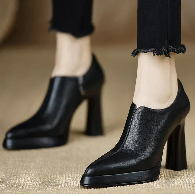 Women’s Platform Block Heel Pumps