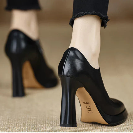 Women’s Platform Block Heel Pumps
