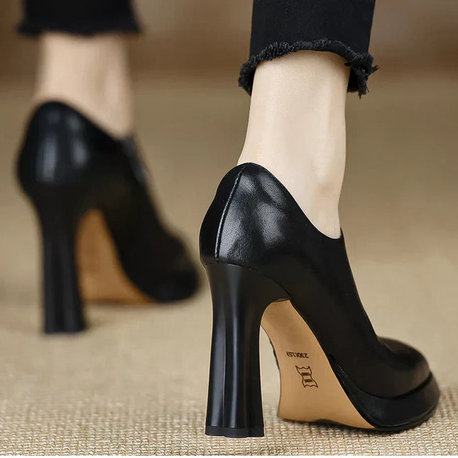 Women’s Platform Block Heel Pumps