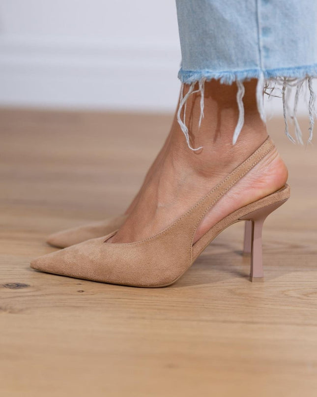Women’s Pointed Toe Slingback Heels