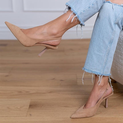 Women’s Pointed Toe Slingback Heels
