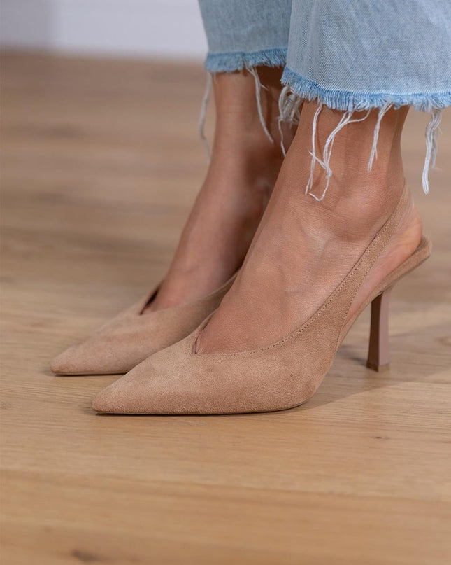 Women’s Pointed Toe Slingback Heels