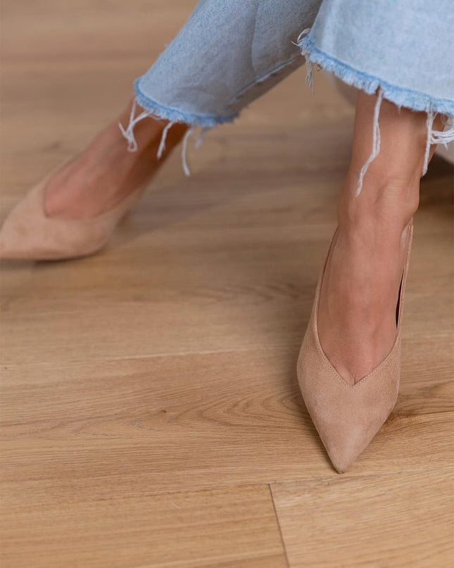 Women’s Pointed Toe Slingback Heels