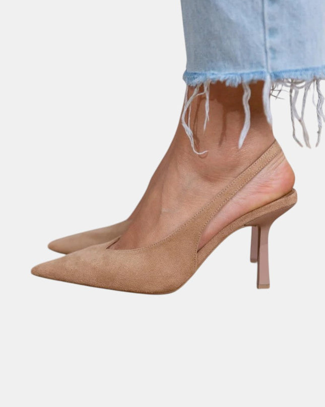 Women’s Pointed Toe Slingback Heels