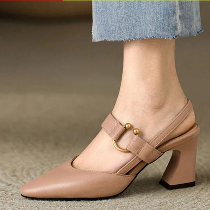 Women’s Ring Detail Slingback Heels
